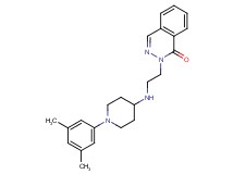 2-(2-{[1-(3,5-dimethylphenyl)piperidin-4-yl]amino}ethyl)phthalazin-1(2H)-one