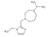1-[(1-ethyl-1H-imidazol-2-yl)methyl]-N,N-dimethylazepan-4-amine