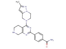 4-[4-(2-methyl-6,7-dihydropyrazolo[1,5-a]pyrazin-5(4H)-yl)-5,6,7,8-tetrahydropyrido[3,4-d]pyrimidin-2-yl]benzamide