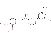 N-[2-(3,4-dimethoxyphenyl)ethyl]-1-(6-ethyl-2-methyl-4-pyrimidinyl)-N-methyl-3-piperidinamine