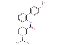 1-isopropyl-N-(4'-methoxy-2-biphenylyl)-3-piperidinecarboxamide