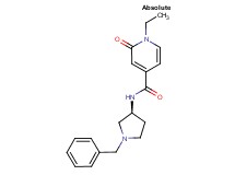 N-[(3S)-1-benzylpyrrolidin-3-yl]-1-ethyl-2-oxo-1,2-dihydropyridine-4-carboxamide