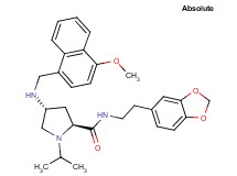 (4R)-N-[2-(1,3-benzodioxol-5-yl)ethyl]-1-isopropyl-4-{[(4-methoxy-1-naphthyl)methyl]amino}-L-prolinamide