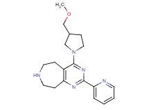 4-[3-(methoxymethyl)pyrrolidin-1-yl]-2-pyridin-2-yl-6,7,8,9-tetrahydro-5H-pyrimido[4,5-d]azepine