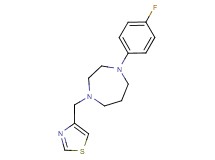 1-(4-fluorophenyl)-4-(1,3-thiazol-4-ylmethyl)-1,4-diazepane