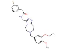 N-{[7-(3-ethoxy-4-methoxybenzyl)-6,7,8,9-tetrahydro-5H-[1,2,4]triazolo[4,3-d][1,4]diazepin-3-yl]methyl}-2-(3-fluorophenyl)acetamide