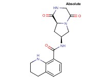 N-[(7S,8aS)-1,4-dioxooctahydropyrrolo[1,2-a]pyrazin-7-yl]-1,2,3,4-tetrahydroquinoline-8-carboxamide