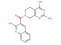 2-amino-7-[(2-hydroxy-3-quinolinyl)carbonyl]-5,6,7,8-tetrahydropyrido[3,4-d]pyrimidin-4-ol