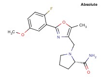 1-{[2-(2-fluoro-5-methoxyphenyl)-5-methyl-1,3-oxazol-4-yl]methyl}-L-prolinamide