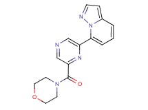 7-[6-(morpholin-4-ylcarbonyl)pyrazin-2-yl]pyrazolo[1,5-a]pyridine