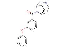 (1S*,6R*)-9-(3-phenoxybenzoyl)-3,9-diazabicyclo[4.2.1]nonane