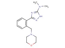 N,N-dimethyl-3-[2-(morpholin-4-ylmethyl)phenyl]-1H-1,2,4-triazol-5-amine