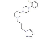 1-(2-fluorophenyl)-4-{1-[3-(1H-pyrazol-1-yl)propyl]-3-piperidinyl}piperazine