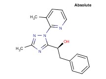 (1S)-1-[3-methyl-1-(3-methylpyridin-2-yl)-1H-1,2,4-triazol-5-yl]-2-phenylethanol