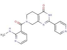 7-{[2-(methylamino)pyridin-3-yl]carbonyl}-2-pyridin-4-yl-5,6,7,8-tetrahydropyrido[3,4-d]pyrimidin-4(3H)-one