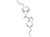 2-(3-{[(1R*,5R*)-6-propyl-3,6-diazabicyclo[3.2.2]non-3-yl]carbonyl}pyrazolo[1,5-a]pyrimidin-6-yl)ethanol