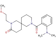 8-[2-(dimethylamino)benzoyl]-2-(2-methoxyethyl)-2,8-diazaspiro[5.5]undecan-3-one