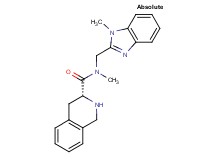 (3R)-N-methyl-N-[(1-methyl-1H-benzimidazol-2-yl)methyl]-1,2,3,4-tetrahydro-3-isoquinolinecarboxamide dihydrochloride