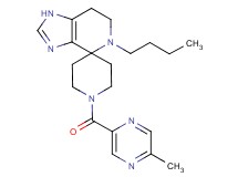 5-butyl-1'-[(5-methylpyrazin-2-yl)carbonyl]-1,5,6,7-tetrahydrospiro[imidazo[4,5-c]pyridine-4,4'-piperidine]