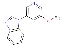 1-(5-methoxypyridin-3-yl)-1H-benzimidazole
