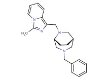1-{[(1S*,5R*)-3-benzyl-3,6-diazabicyclo[3.2.2]non-6-yl]methyl}-3-methylimidazo[1,5-a]pyridine