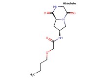 2-butoxy-N-[(7S,8aS)-1,4-dioxooctahydropyrrolo[1,2-a]pyrazin-7-yl]acetamide