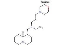 N-ethyl-3-morpholin-4-yl-N-[(1S,9aR)-octahydro-2H-quinolizin-1-ylmethyl]propan-1-amine