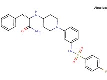 N-[1-(3-{[(4-fluorophenyl)sulfonyl]amino}phenyl)-4-piperidinyl]-L-phenylalaninamide