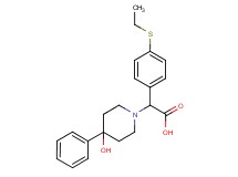 [4-(ethylthio)phenyl](4-hydroxy-4-phenylpiperidin-1-yl)acetic acid