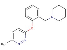 3-methyl-6-[2-(piperidin-1-ylmethyl)phenoxy]pyridazine