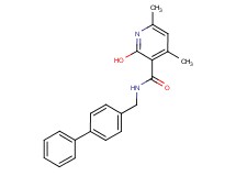 N-(4-biphenylylmethyl)-2-hydroxy-4,6-dimethylnicotinamide