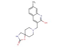 8-[(2-hydroxy-7-methyl-3-quinolinyl)methyl]-1-oxa-3,8-diazaspiro[4.5]decan-2-one