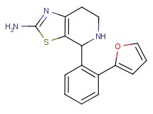4-[2-(2-furyl)phenyl]-4,5,6,7-tetrahydro[1,3]thiazolo[5,4-c]pyridin-2-amine