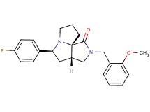 (3aS*,5S*,9aS*)-5-(4-fluorophenyl)-2-(2-methoxybenzyl)hexahydro-7H-pyrrolo[3,4-g]pyrrolizin-1(2H)-one
