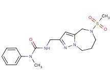 N-methyl-N'-{[5-(methylsulfonyl)-5,6,7,8-tetrahydro-4H-pyrazolo[1,5-a][1,4]diazepin-2-yl]methyl}-N-phenylurea
