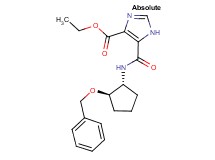 ethyl 5-({[(1R,2R)-2-(benzyloxy)cyclopentyl]amino}carbonyl)-1H-imidazole-4-carboxylate