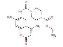 ethyl 4-{[(4,7-dimethyl-2-oxo-2H-chromen-6-yl)amino]carbonyl}piperazine-1-carboxylate