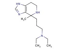N,N-diethyl-3-(4-methyl-4,5,6,7-tetrahydro-1H-imidazo[4,5-c]pyridin-4-yl)propan-1-amine