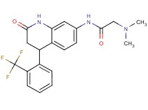 2-(dimethylamino)-N-{2-oxo-4-[2-(trifluoromethyl)phenyl]-1,2,3,4-tetrahydroquinolin-7-yl}acetamide
