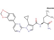 N~2~-({1-[4-(1,3-benzodioxol-5-yl)-2-pyrimidinyl]-5-cyclopropyl-1H-pyrazol-4-yl}carbonyl)-L-leucinamide