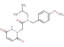 2-(3,6-dioxo-3,6-dihydropyridazin-1(2H)-yl)-N-isobutyl-N-(4-methoxybenzyl)acetamide