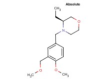 (3S)-3-ethyl-4-[4-methoxy-3-(methoxymethyl)benzyl]morpholine