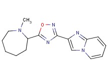 2-[5-(1-methyl-2-azepanyl)-1,2,4-oxadiazol-3-yl]imidazo[1,2-a]pyridine