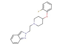 2-{2-[4-(2-fluorophenoxy)-1-piperidinyl]ethyl}-2H-indazole trifluoroacetate