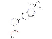 methyl 6-(2-tert-butyl-5,7-dihydro-6H-pyrrolo[3,4-d]pyrimidin-6-yl)pyrazine-2-carboxylate