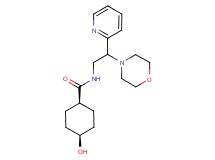 cis-4-hydroxy-N-(2-morpholin-4-yl-2-pyridin-2-ylethyl)cyclohexanecarboxamide