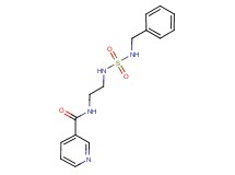 N-(2-{[(benzylamino)sulfonyl]amino}ethyl)nicotinamide