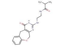 2-methyl-N-{2-[(4-oxo-3,4,5,11-tetrahydro[1]benzoxepino[3,4-d]pyrimidin-2-yl)amino]ethyl}propanamide