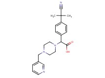 [4-(1-cyano-1-methylethyl)phenyl][4-(pyridin-3-ylmethyl)piperazin-1-yl]acetic acid