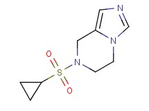7-(cyclopropylsulfonyl)-5,6,7,8-tetrahydroimidazo[1,5-a]pyrazine